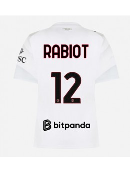 Ženski Nogometna dresi replika AC Milan Adrien Rabiot #12 Gostujoči 2026-27 Kratek rokav
